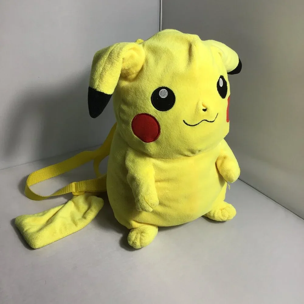 Pokemon Pikachu Kid's Backpack Plush